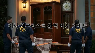 이사 체크리스트: 완벽 이사 가이드